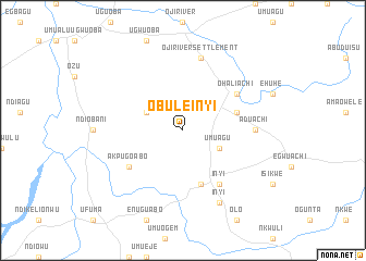 map of Obule Inyi