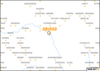 map of Obuoso