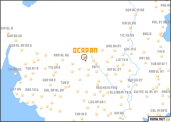 map of Ocapan