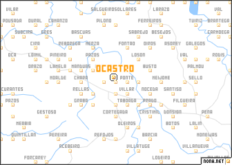 map of Ocastro