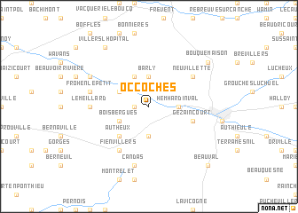 map of Occoches