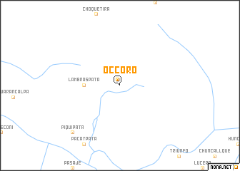 map of Occoro