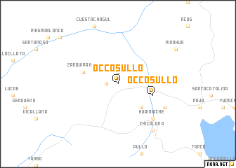 map of Occosullo