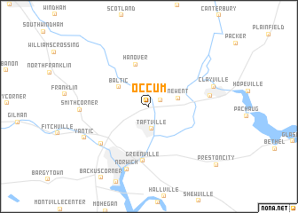 map of Occum