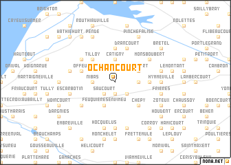 map of Ochancourt