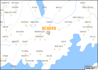 map of Ochero