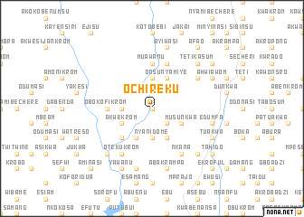 map of Ochireku