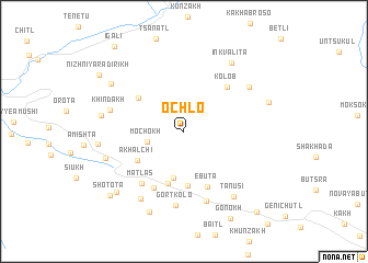 map of Ochlo