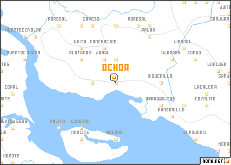 map of Ochoa