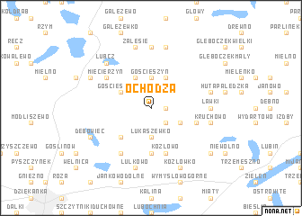 map of Ochodza
