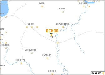 map of Ochon