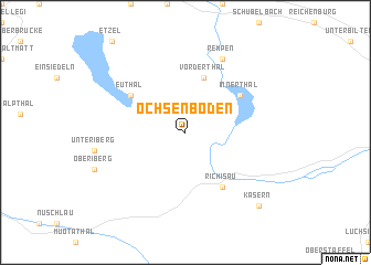 map of Ochsenboden