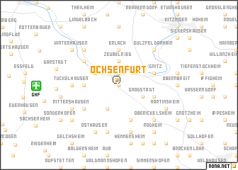 map of Ochsenfurt