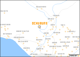 map of Ochubure