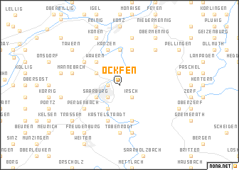 map of Ockfen