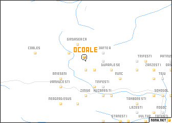 map of Ocoale