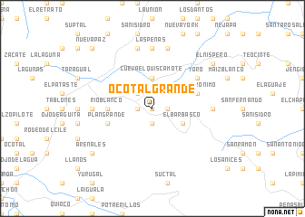 map of Ocotal Grande