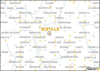 map of Ocotillo