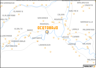 map of Ocoto Bajo