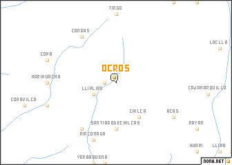 map of Ocros