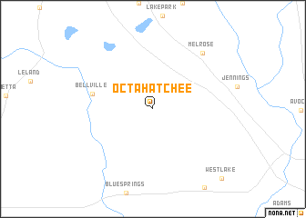 map of Octahatchee