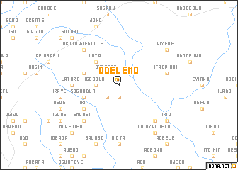 map of Ode Lemo