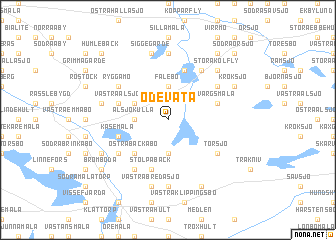 map of Ödevata