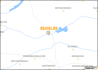 map of Odivelas