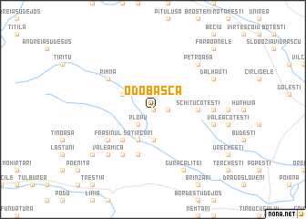 map of Odobasca