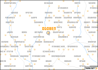 map of Odoben