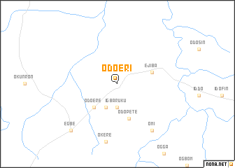 map of Odo Eri