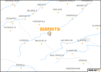 map of Odorovtsi