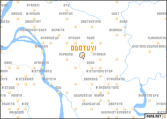 map of Odot Uyi