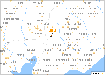 map of Odo