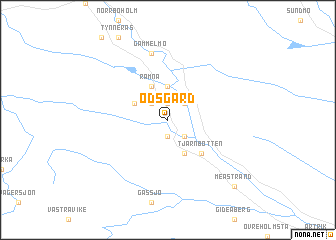 map of Ödsgård