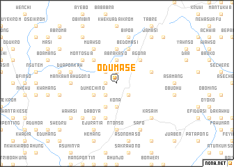 map of Odumase