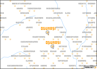 map of Odumasi