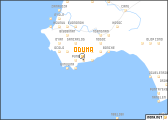 map of Oduma