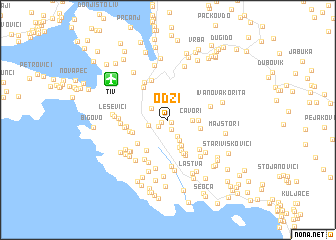 map of Odži