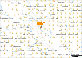 map of Oedt