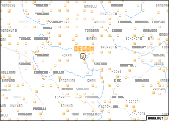 map of Oegŏm