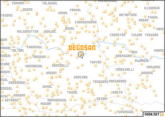 map of Oegŏsan