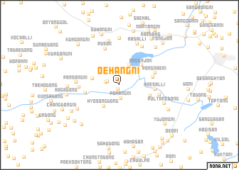 map of Oehang-ni