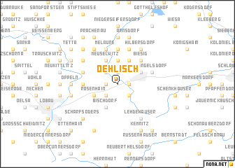 map of Oehlisch