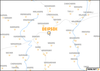 map of Oeipsŏk