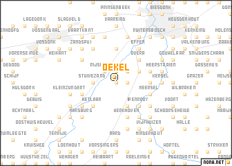 map of Oekel