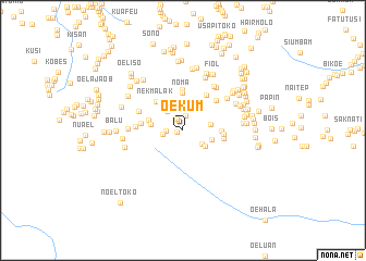 map of Oekum