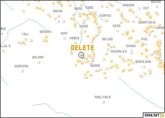 map of Oelete