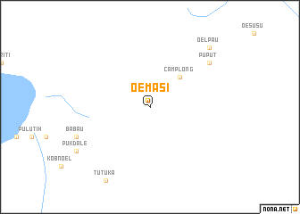 map of Oemasi