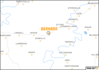 map of Oermann